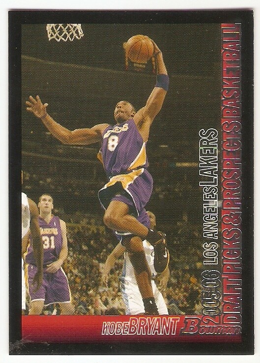 KOBE BRYANT 2005-06 BOWMAN DRAFT PICKS & PROSPECTS 69 LOS ANGELES LAKERS HOF MVP
