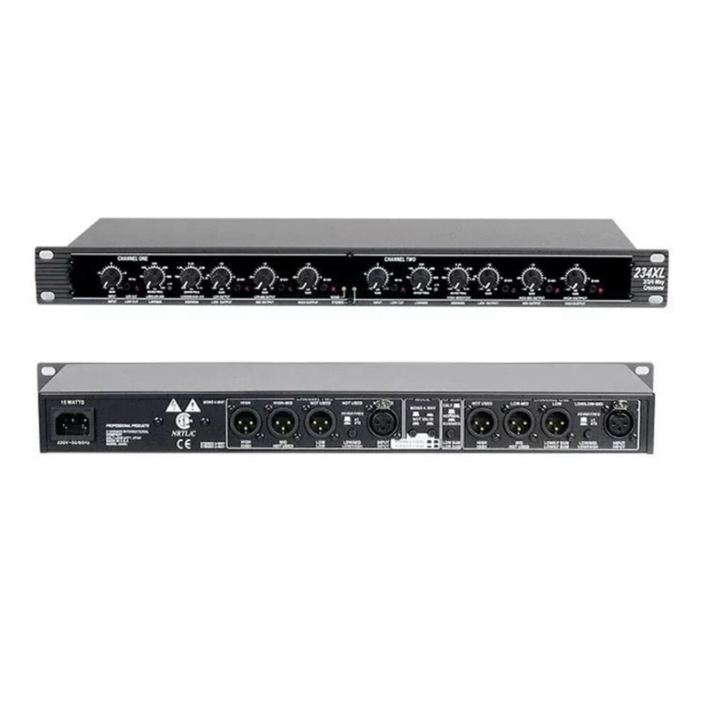 234XL 2-/3-/4-Way Electronic Audio Crossover Profession 234XL 2-/3-/4-Way Electronic Audio Crossover Profession
