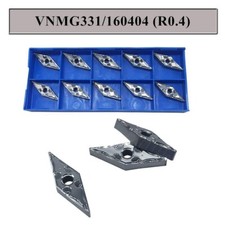 10PCS VNMG160404-HA N01 VNMG331 HA Turning insert for cemented carbide aluminum