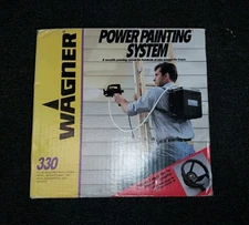 Wagner 330 Paint Sprayer Power Painting System w/ Hose & Backpack- Deck Painting