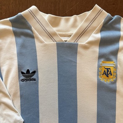 Adidas Originals Argentina MARADONA #10 Long Sleeve Jersey 1993
