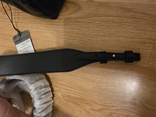 Armani Exchange Mini Borsa a Tracolla Nera Pelle Vegan Nuova con etichette - Foto 3 di 11