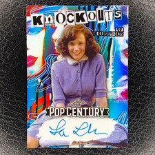 LEA THOMPSON /10 Knockouts Auto 2023 Leaf Pop Century Card BACK TO THE FUTURE