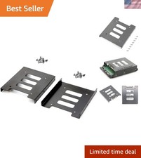 2.5" to 3.5" Hard Drive Bracket Adapter for PCs: Easy Installation Durable