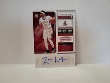 2018 Panini Contenders Draft Picks #124 Zach Lofton College Ticket Auto