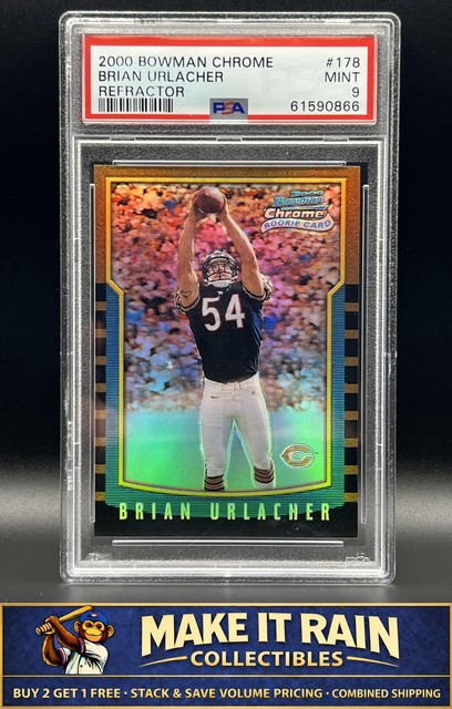 Brian Urlacher 2000 Bowman Bowman Chrome Refractor