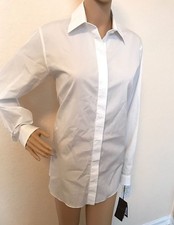 Gucci Women's Optical White Dress Shirt 44 Made in Italy NWT $598
