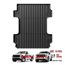 Truck Mat Compatible with 2019-2026 Chevy Silverado 1500 / GMC Sierra 1500