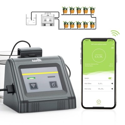 RAINPOINT WiFi Bewässerungssystem für Zimmerpflanzen DIY Tropfbewässerung