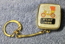 vintage FIAT antique car 8V &bull; 500 &bull; DINO &bull; X1/9 &bull; 131  SANKYO Music Box KEYCHAIN