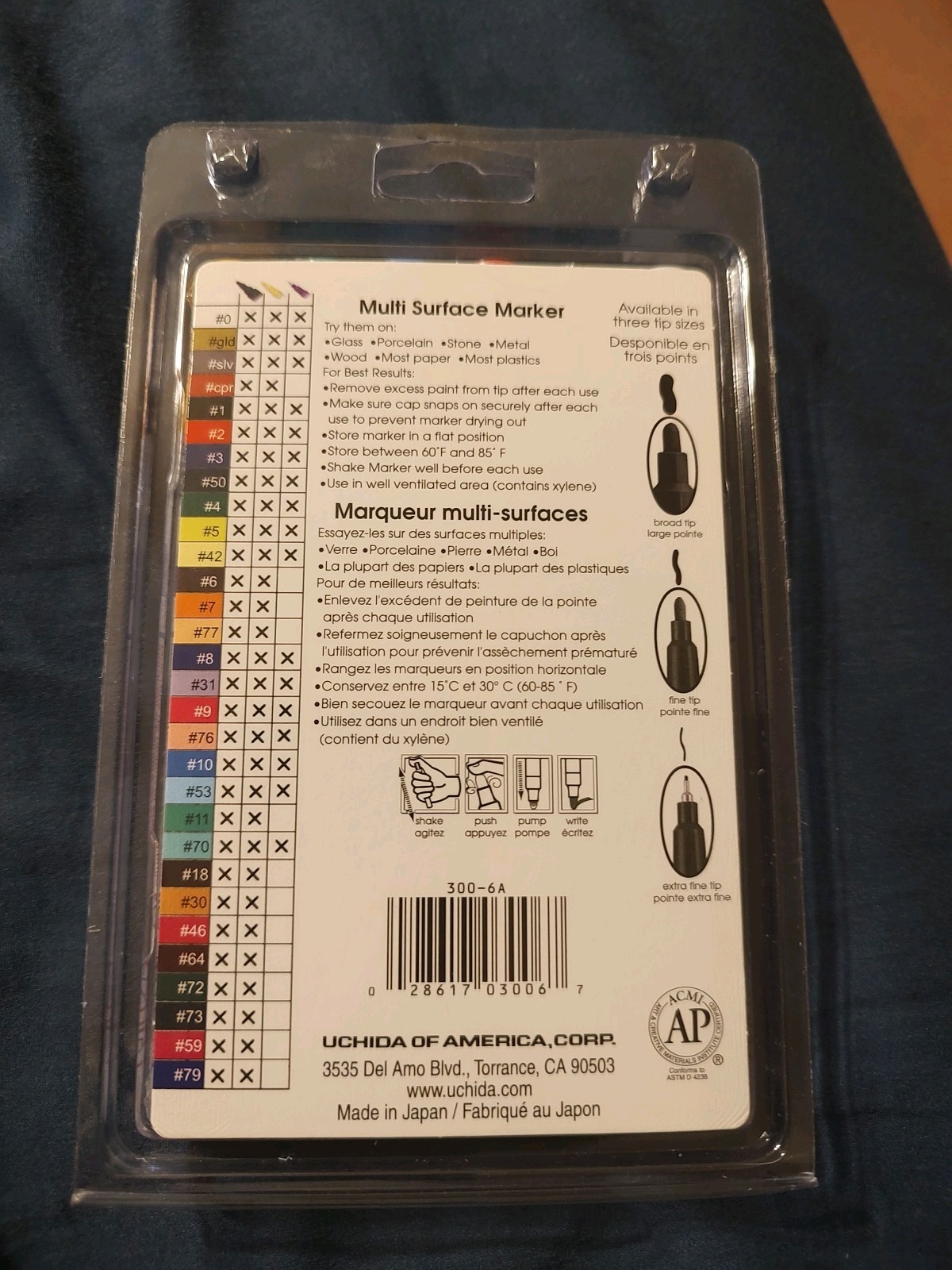🔥 Uchida Of America DecoColor Paint Markers 2Packs LOT 6Pack 4pack DEAL! 