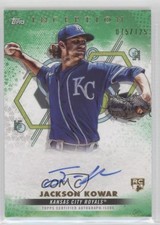 2022 Inception Base Rookie and Emerging Stars Green /125 Jackson Kowar Auto 8k4