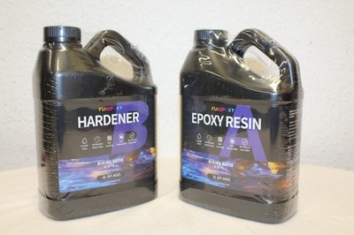 Funepoxy Hardener und Epoxy Resin 2L jeweils Neu Rechnung MwSt