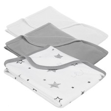 100 Cotton Thermal Waffle Swaddle Blanket Combo 30" x 40" , Soft, Breathabl...