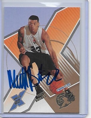 Basketball Card IP auto NBA MATT BARNES 2002-03 Topps Xpectations rookie Cavs