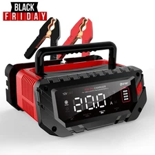 20A Battery Charger 12V/24V LiFePO4 Lead Acid Fully Automatic Battery Maintainer