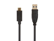 Monoprice USB 3.0 Type-C to Type-A Cable - For 1 Count Pack of 1 , Black