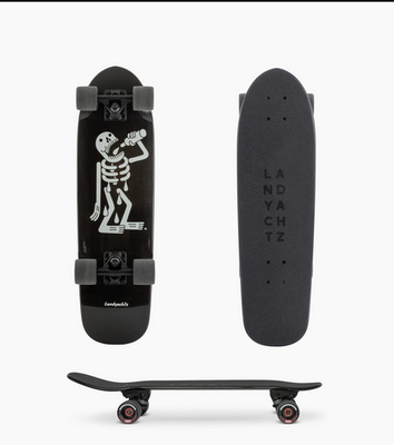 Landyachtz Dinghy Cruiser Skeleton Complete skateboard longboard