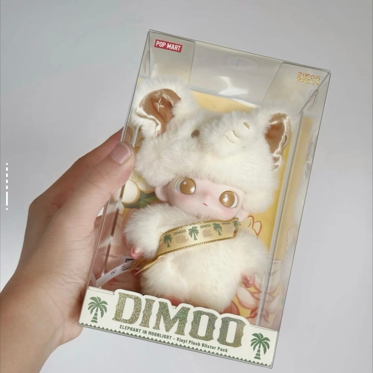 Pop Mart Dimoo Elephant In Moonlight Vinyl Plush Pendant