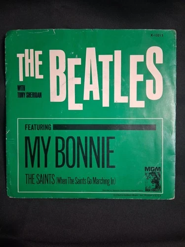 THE BEATLES, My Bonnie featuring  The Saints 45RPM