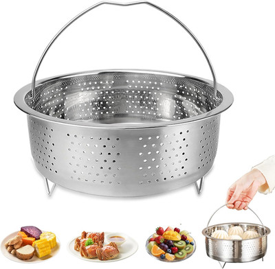 Dampfgarer Einsatz Edelstahl 304, 22 Cm Dämpfeinsatz Für Topf, Siebeinsatz Für T