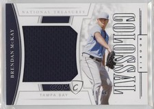 2020 Panini National Treasures Rookie Colossal Materials 38/99 Brendan McKay 2t9