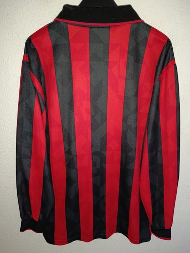 AC MILAN 1995-1996 Opel shirt trikot maillot maglia camiseta L - Picture 4 of 4