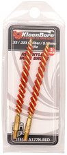 2 PACK KleenBore .22/.223/5.56mm Rifle Red Nylon Bore Brush, FREE SHIPPING
