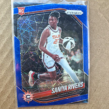 Panini 2025 Prizm WNBA Saniya Rivers Rookie Card #131 Connecticut Sun