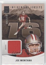 2024 Panini Donruss Elite Influential Jerseys /500 Joe Montana #IJS-JMO HOF