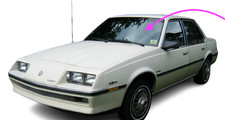 Fits: 87-91 Chev Cavalier Sedan 87-89 Skyhawk 87-88 Cadillac Cimarron Windshield