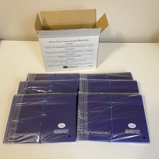 Creative Memories Accordion Photo Storage File Blue Congratulations Lot of 6