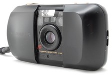 READ EXC 5 Olympus mju Panorama 35mm Film Camera Point Shoot Black Japan