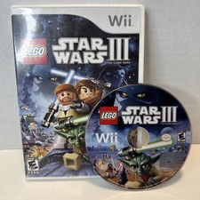 Lego Star Wars III: The Clone Wars Wii Video Game No Manual