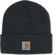 Carhartt Youth Kids Acrylic Watch Hat Beanie Knit Charcoal Gray New