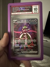 Pokémon TCG Prismatic Evolutions Iron Valiant EX Card 157/131 RG 10