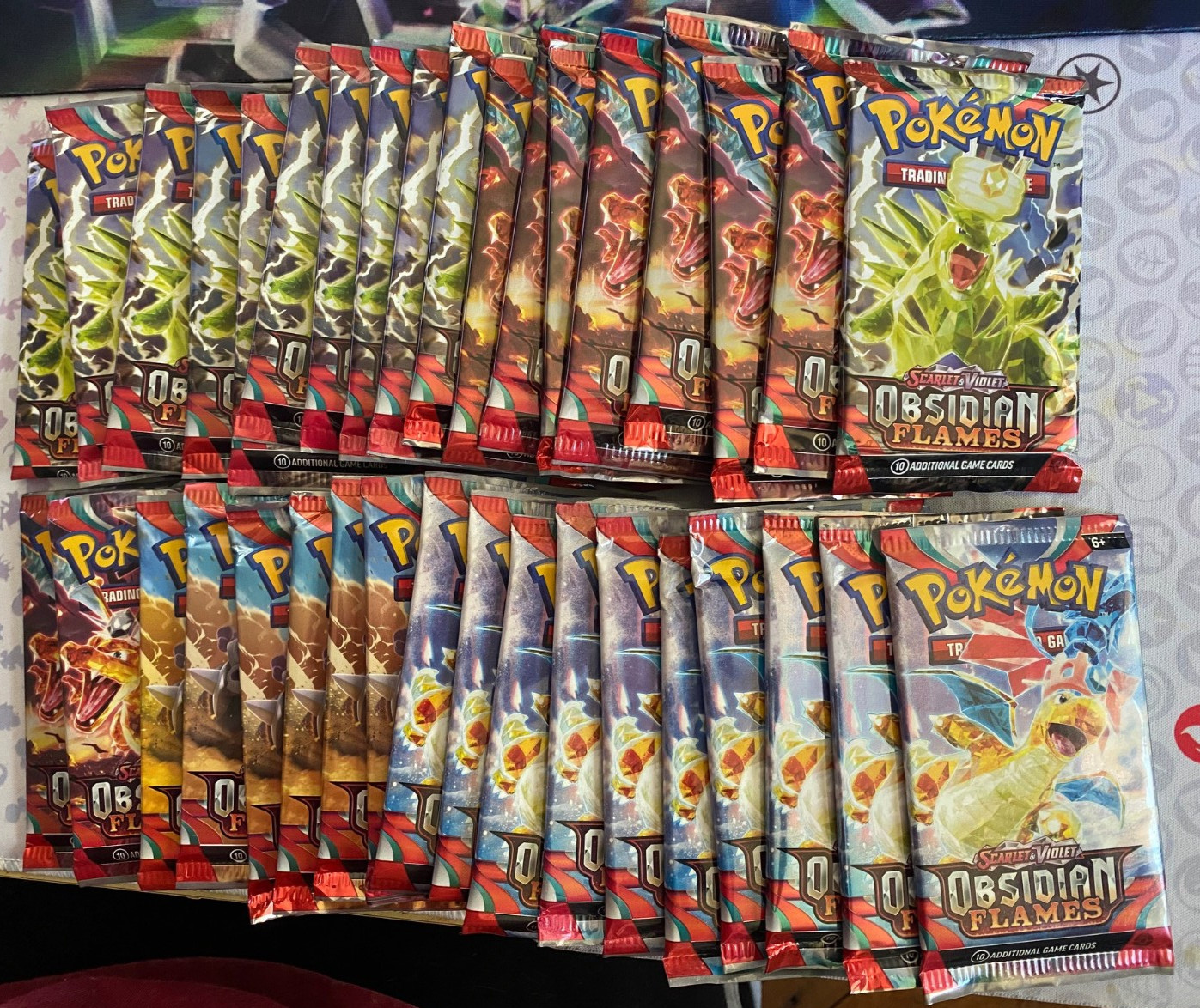 Pokémon TCG Obsidian Flames x36 Booster Pack Lot: Booster Box Equivalent