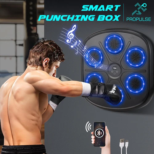 ProPulse Smart Punching Boxing Electronic Music Machine Home Training 9 Speeds - Picture 1 of 11
