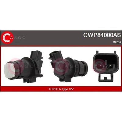 ORIGINAL  Casco Waschwasserpumpe, Scheibenreinigung für Mazda 3 5 6 Kombi CX-7
