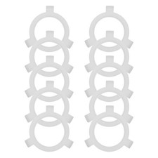  10 Pcs E27 to E26 Adapter Ring Lamp Shade Reducing Inserts Holder Reducer Rings