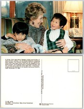 Nancy Reagan White House Postcard