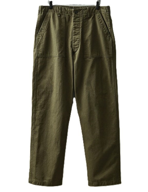 NEW orSlow Vintage Fit U.S.ARMY Fatigue Pants 03-V5002-76 Army