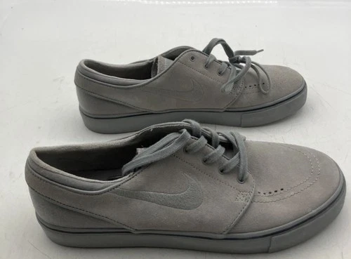 NIKE SB Stefan Janoski Zoom Grey Suede Size 9.5 *RARE* 333824-023 New