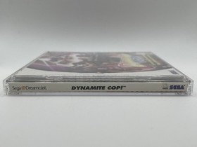 Dynamite Cop (Sega Dreamcast, 1999) CIB Complete W/Reg Card - Clean Disc -Tested