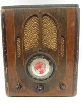 Vintage Crosley Tube Radio Foreign Broadcast Model 517 Schematic Parts Only Read