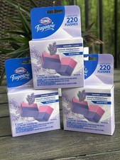 3x Lot Boxes Clorox Automatic Toilet Bowl Cleaner Lavender Bleach Free