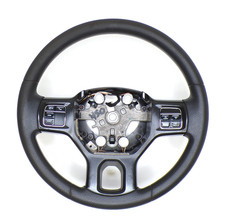 13-18 Dodge Ram 1500 2500 3500 Black Vinyl Steering Wheel