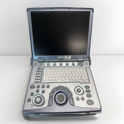 GE  LOGIQ e Portable Ultrasound Machine w/Power Supply  Warranty  
