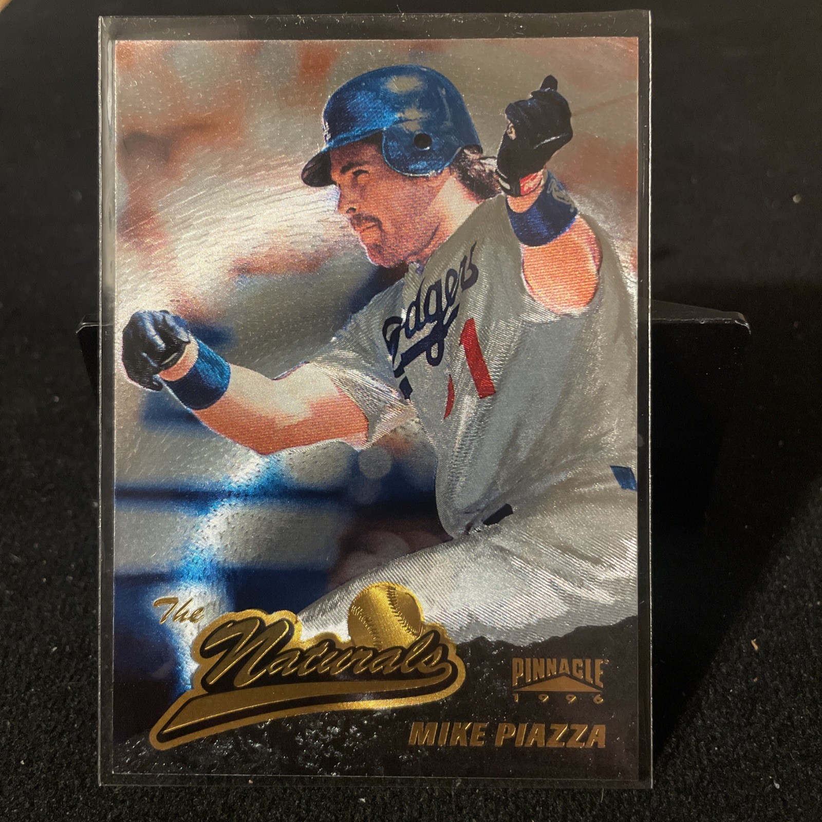 1996 Pinnacle #65 Mike Piazza Starburst