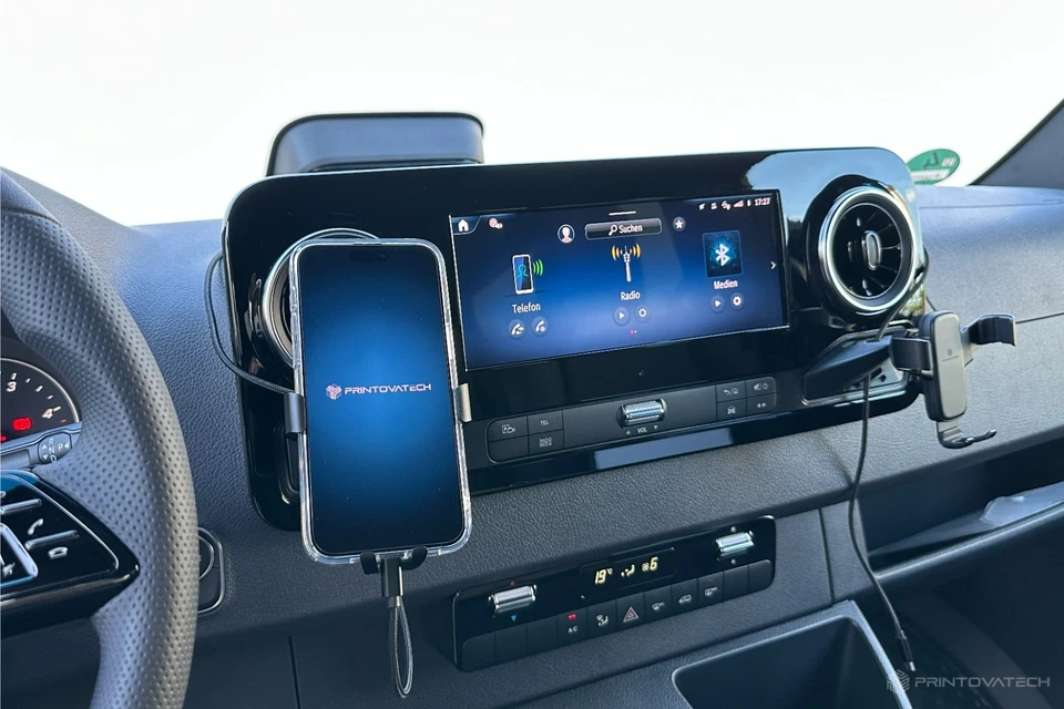 Supporto cellulare smartphone Mercedes-Benz Sprinter W907/910 Holder Mount - Immagine 2 di 4